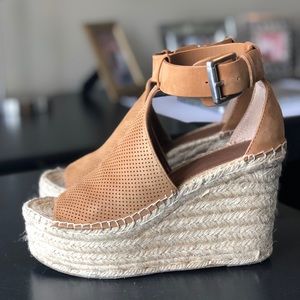 Marc Fisher Perforated Espadrilles